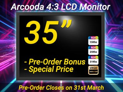 Preorder Arcooda Monitor 4:3 with bonuses
