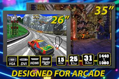 CRT Arcade Monitor Replacement