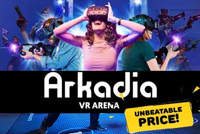 Unbeatable Price On Arkadia VR Arena 