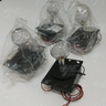 Black Arcade Joystick with Bubble Ball top - New (4 Pcs) - Arcade Joystick x4