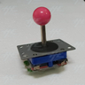 Assorted Arcade Joysticks with Pink Balltops -  New (5 Pcs) - Japanese Style Pink Joystick