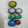 Assorted Multicolour and Differing Size Buttons Bulk Offer - (38 Pcs) - Large Buttons