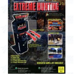 Extreme Hunting Up Right 25" Atomiswave Cabinets Available