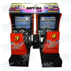12 Daytona USA Twin Driving Arcade Machines Now Available!