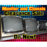 LAST CHANCE CLEARANCE SPECIAL ON CRT MONITORS AND CHASSIS