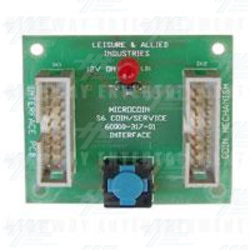 S6 Coin/Service Interface PCB's: Model: 60000-317-01 Type 1