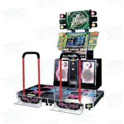 Dance Dance Revolution: Extreme Arcade Machine with LCD Screen