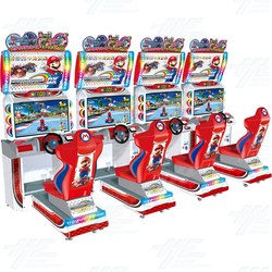 Mario Kart GP DX Arcade Machine - 4 Player Set