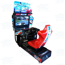 Metal Driving LCD Arcade Cabinet with Outrun PC Game Board