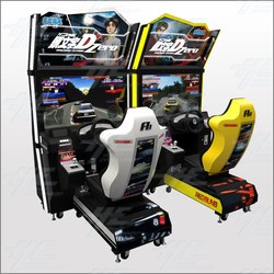 Initial D Stage Zero Twin Arcade Machine Driving Machines