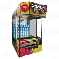Connect 4 Hoops Ticket Redemption Arcade Machine