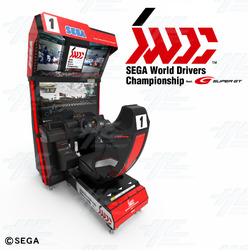 Sega World Drivers Championship Arcade Machine