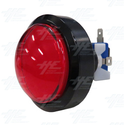 Big Dome Push Button Illuminated Set (63mm) - Red