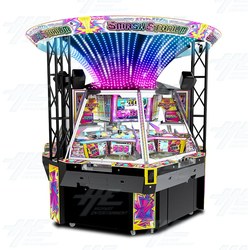 Smash Stadium with Spin Fever Medal Coin Pusher Machine