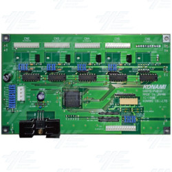 Konami DanceDanceRevolution Stage I/O board gn845 pwb Konami DanceDanceRevolution Stage I/O board gn845 pwb