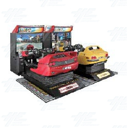 Sega Out Run 2 SP Super Deluxe Arcade Machine 2 Player Set