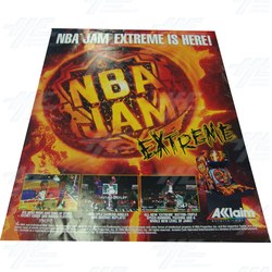 NBA Jam Extreme Poster NBA Jam Extreme Poster