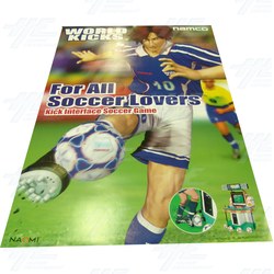 Namco World Kicks Poster Namco World Kicks Poster