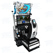 Initial D ARCADE STAGE 8 Infinity Twin Driving Machine