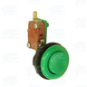 Pushbutton for Short Arcade Panel with Microswitch - Green Pushbutton for Short Arcade Panel with Microswitch - Green