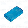 Button Covers Clear Blue - Rectangular Button Covers Clear Blue - Rectangular