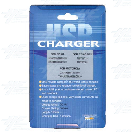 USB Charger 3 In 1 - Packaging -Back