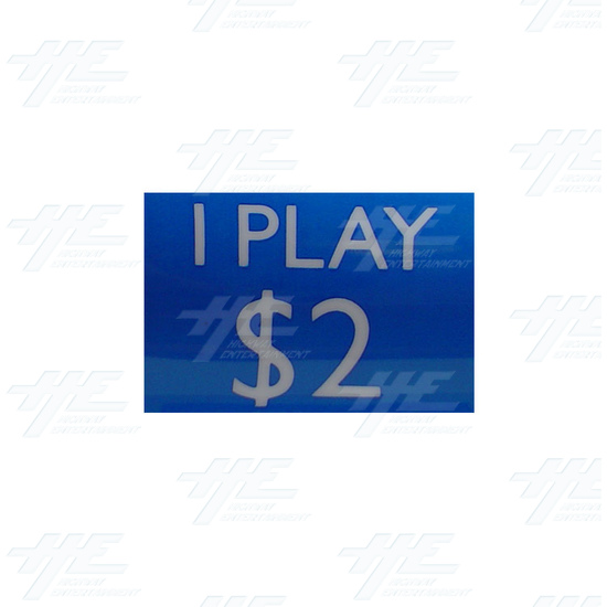 $2 = 1play sticker - 