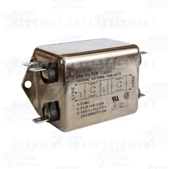 Noise EMI Filter - Angle View