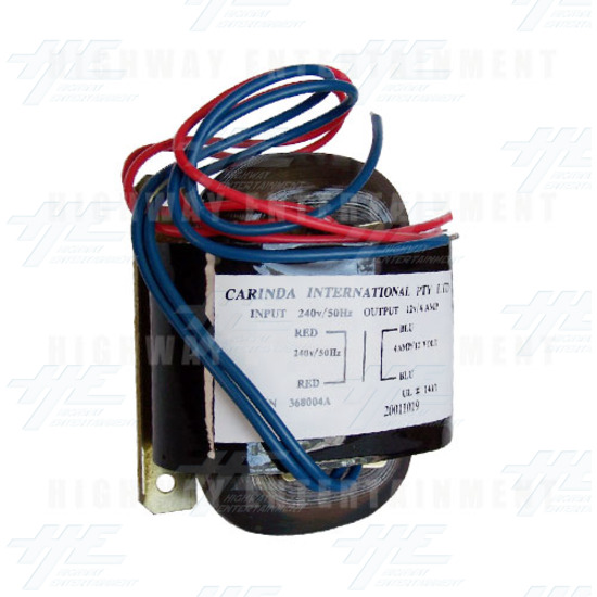 240 volt to 12 volt Transformer - Angle View