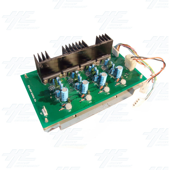 12 V Power Amp PCB - Angle View