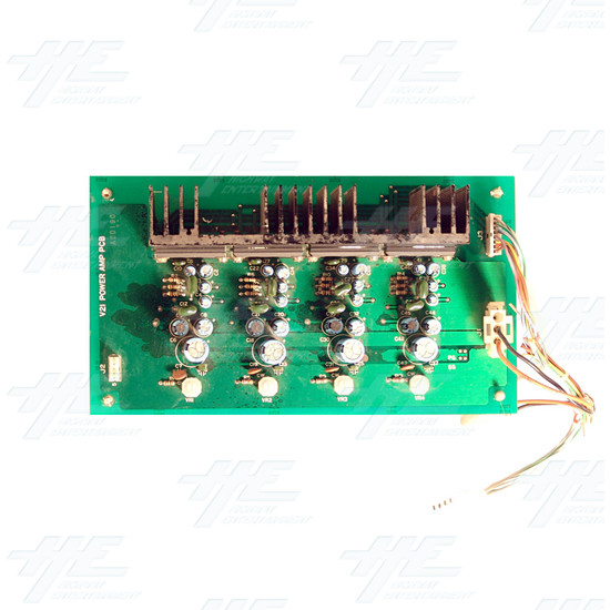 12 V Power Amp PCB - Top View