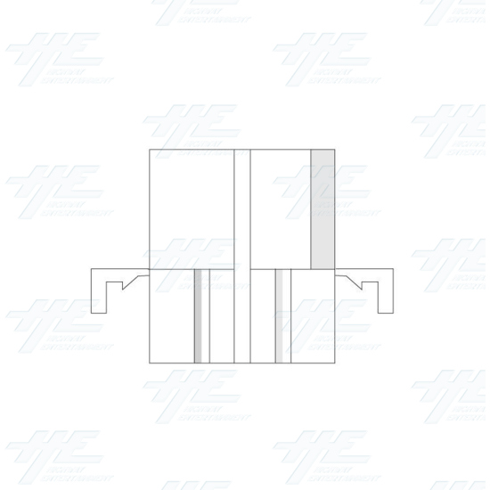 MOLEX 12 Way Receptacle Plug - 03-09-1121 - Right View