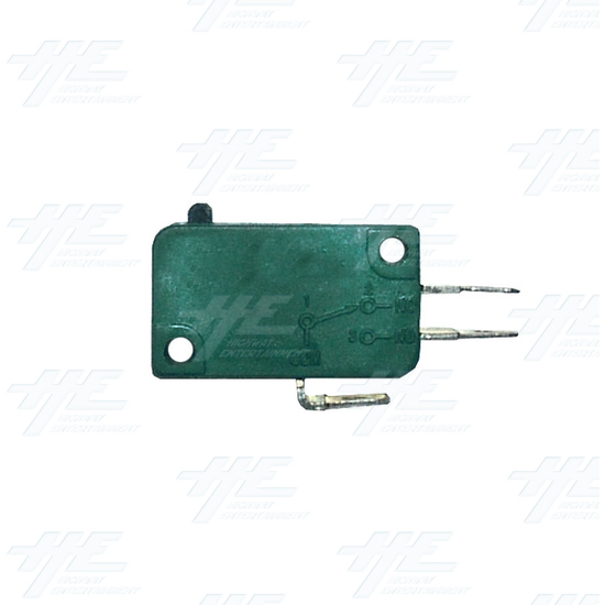 3 Terminals Button Actuator Micro Switch - Side View