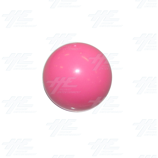 Arcade Joystick Ball Top - Pink - Full View