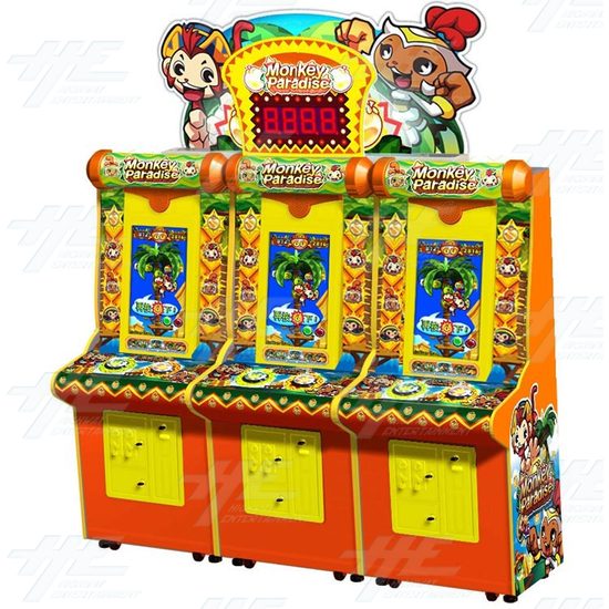 Monkey Paradise Redemption Machine (3 Player) - Machine