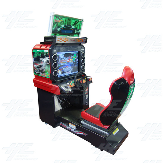 Wangan Midnight Maximum Tune 3DX Plus Twin Arcade Machine - Full View