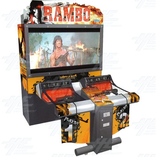 Rambo DX 62" Arcade Machine  - Cabinet