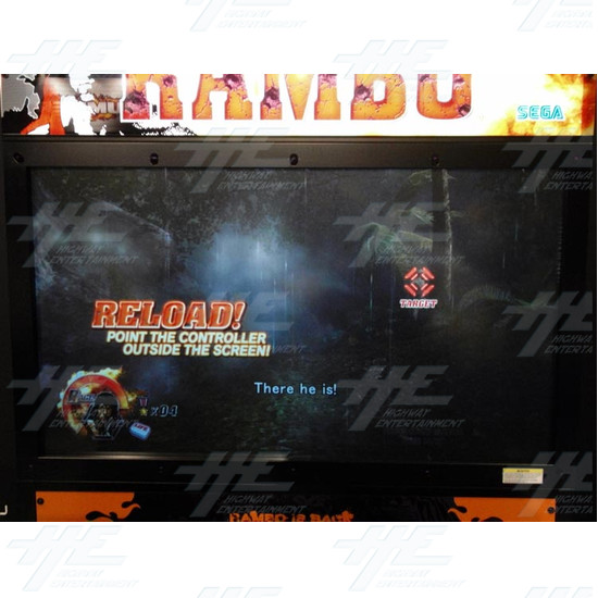 Rambo DX 62" Arcade Machine  - JAMMA 2008