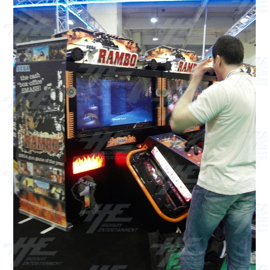 Rambo DX 62" Arcade Machine  - ATEI 2009