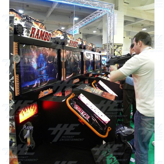 Rambo DX 62" Arcade Machine  - ATEI 2009