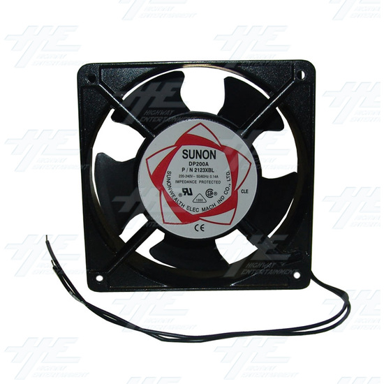 Sunon DP200A Cooling Fan For Arcade Machine - Front View