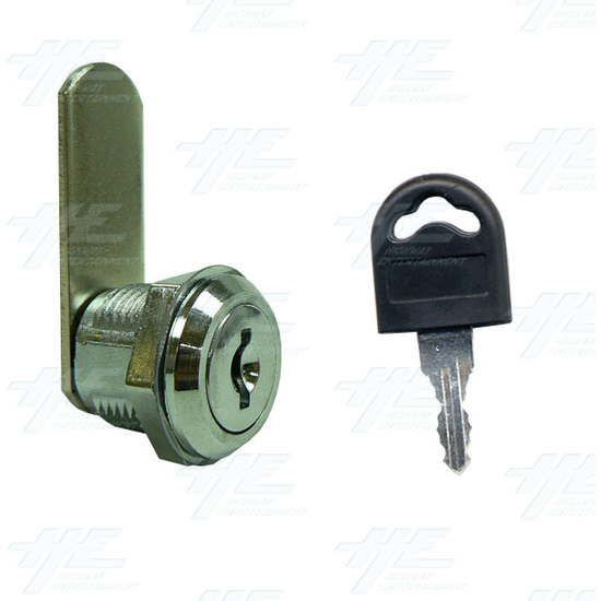 Arcade Machine Lock 16mm K001 - Lock and Key