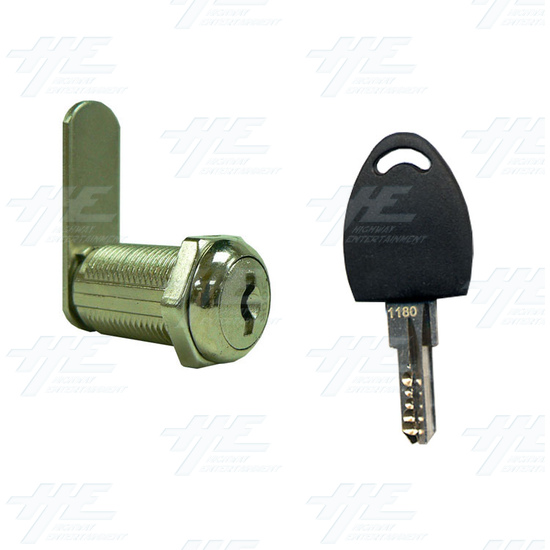 Arcade Machine Cam lock with Removable Barrel 30mm K3005 - Lock and Key