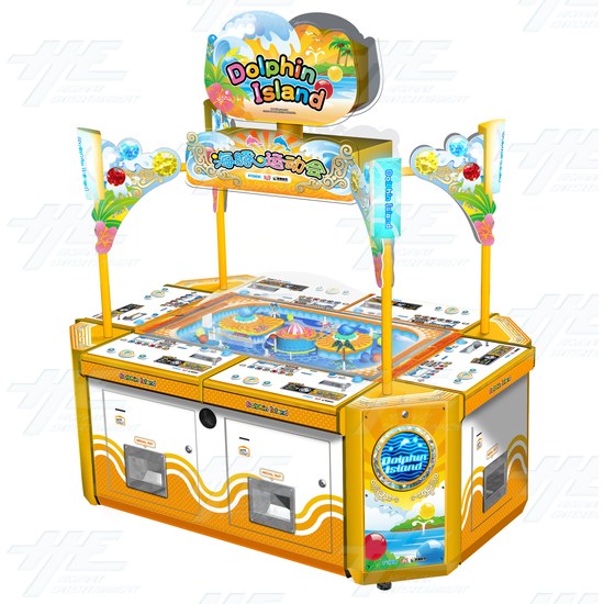 Dolphin Island Redemption Machine - Dolphin Island 6 player Redemption Machine