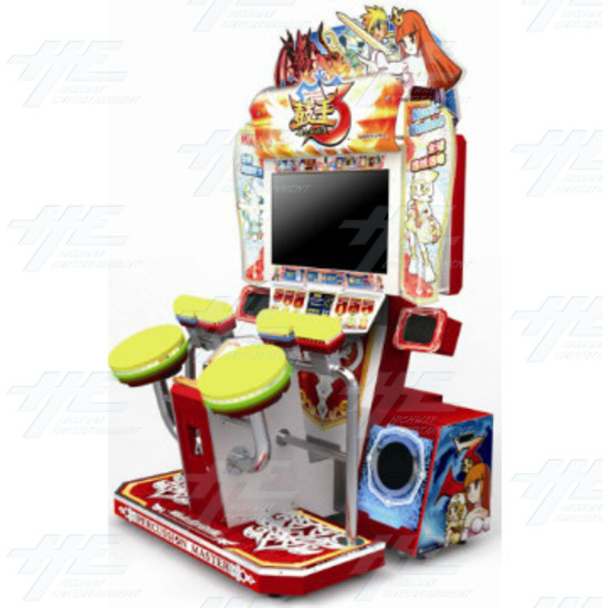 Percussion Master 3 Music Arcade Machine - Percusion Master 3 Cabinet