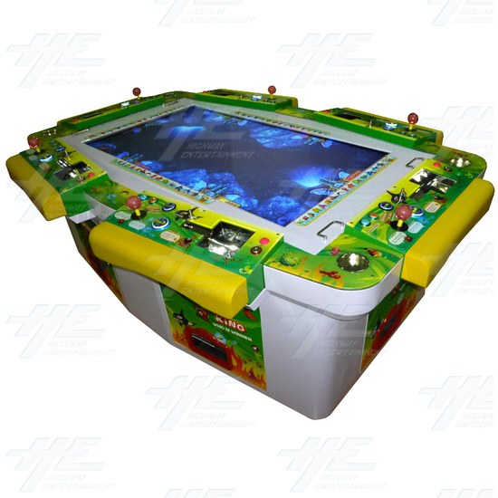 Ocean King English Version Arcade Game - 55" 6 Player Deluxe Cabinet