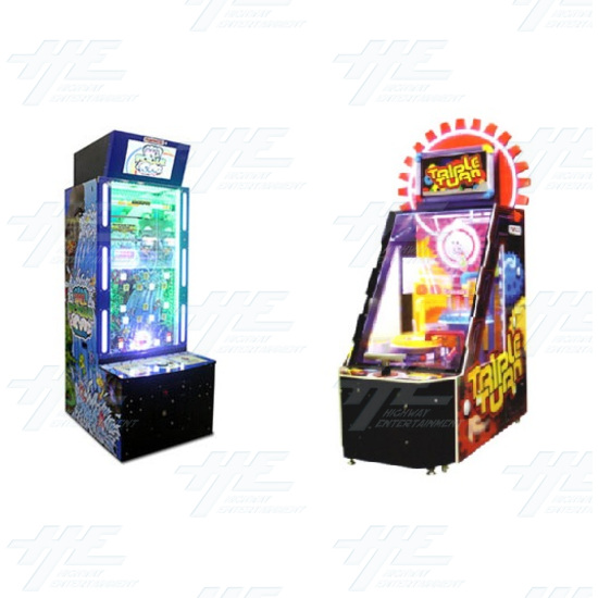 Ball Spectacular and Triple Turn Redemption Arcade Machine Set - Machine Set