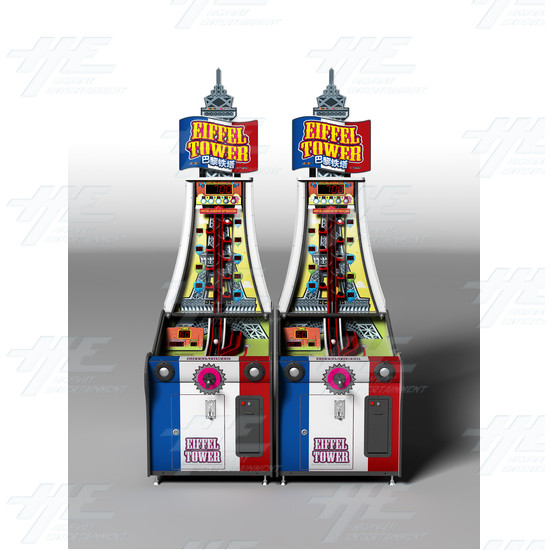 Eiffel Tower Arcade Machine - Linked Cabinets