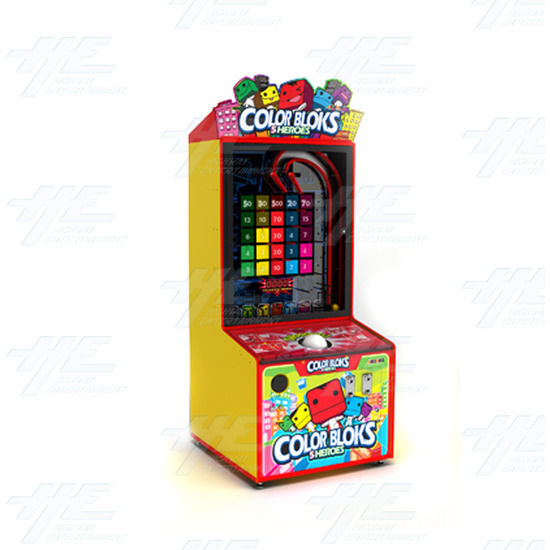 Color Bloks Arcade Machine - Machine