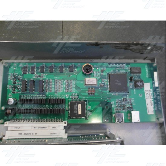 Namco ASCA-3A PCB and Namco ASCA-1B PCB - ASCA-3A PCB